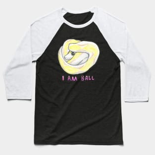 I Am Ball Pastel Python Baseball T-Shirt